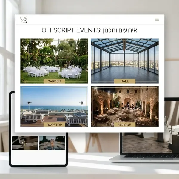 לוקיישנים לאירועים - מגוון אולמות ומקומות מיוחדים בישראל